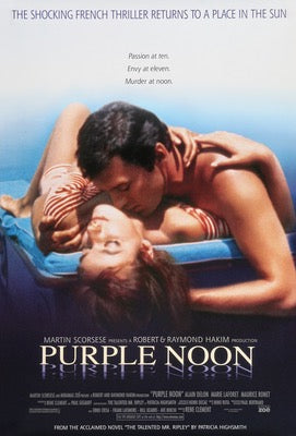 Purple Noon (1960) original movie poster for sale at Original Film Art