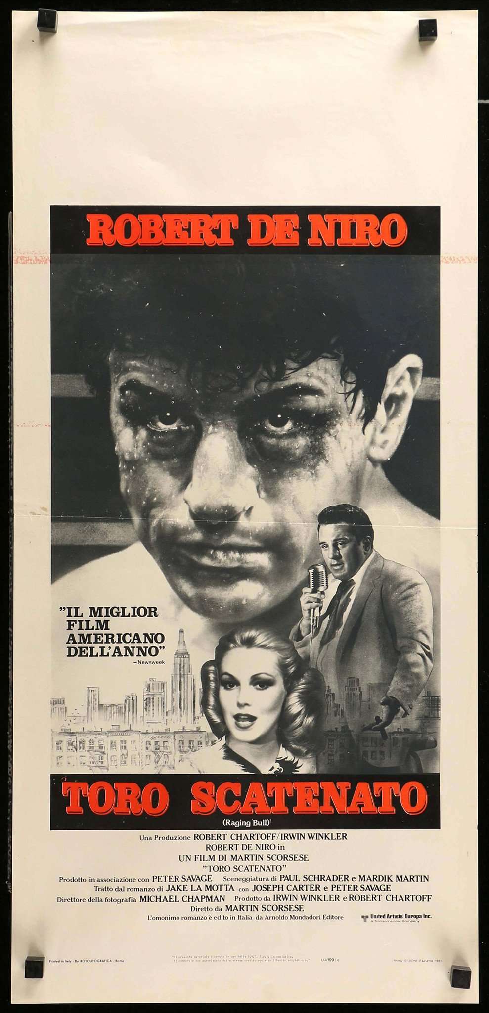 Raging Bull (1980) original movie poster for sale at Original Film Art