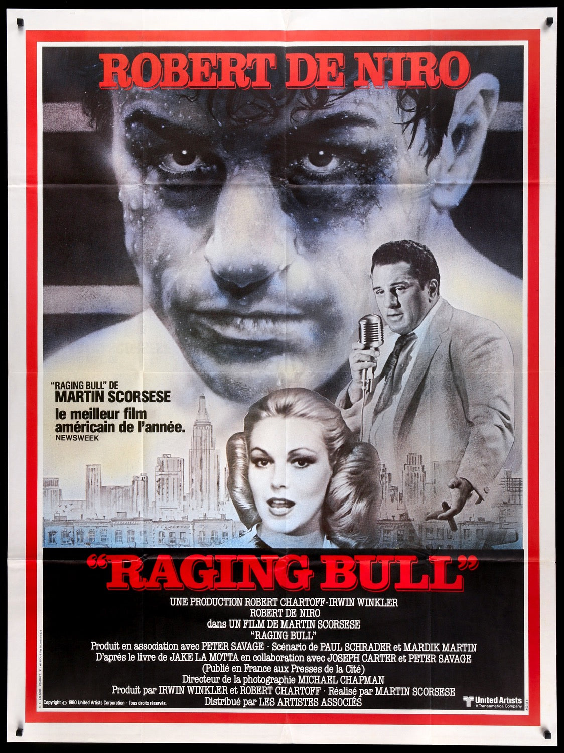 Raging Bull (1980) original movie poster for sale at Original Film Art