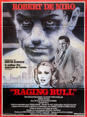 Raging Bull (1980) original movie poster for sale at Original Film Art - Vintage Movie Posters