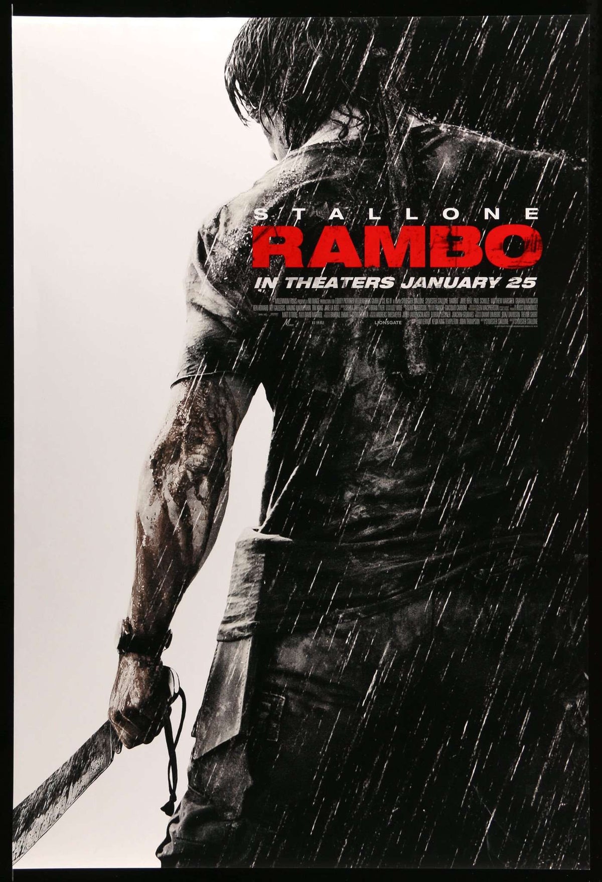 Rambo (2008) original movie poster for sale at Original Film Art
