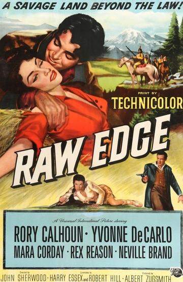 Raw Edge (1956) original movie poster for sale at Original Film Art