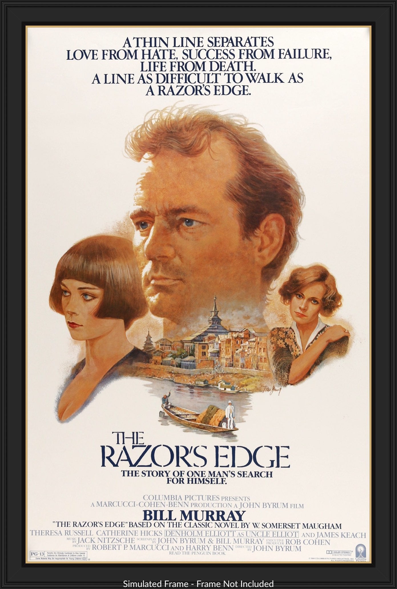 Razor's Edge (1984) original movie poster for sale at Original Film Art - Vintage Movie Posters