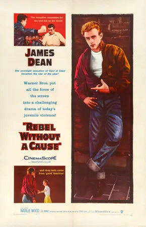 Rebel Without a Cause (1955) original movie poster for sale at Original Film Art - Vintage Movie Posters