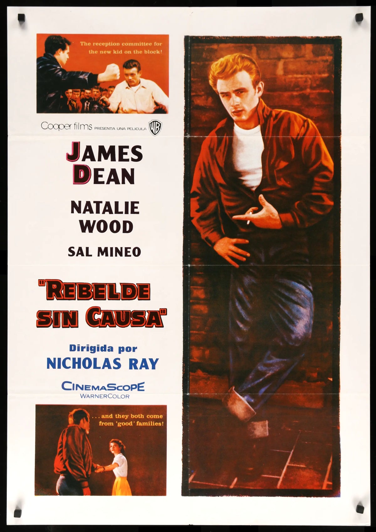 Rebel Without a Cause (1955) original movie poster for sale at Original Film Art - Vintage Movie Posters