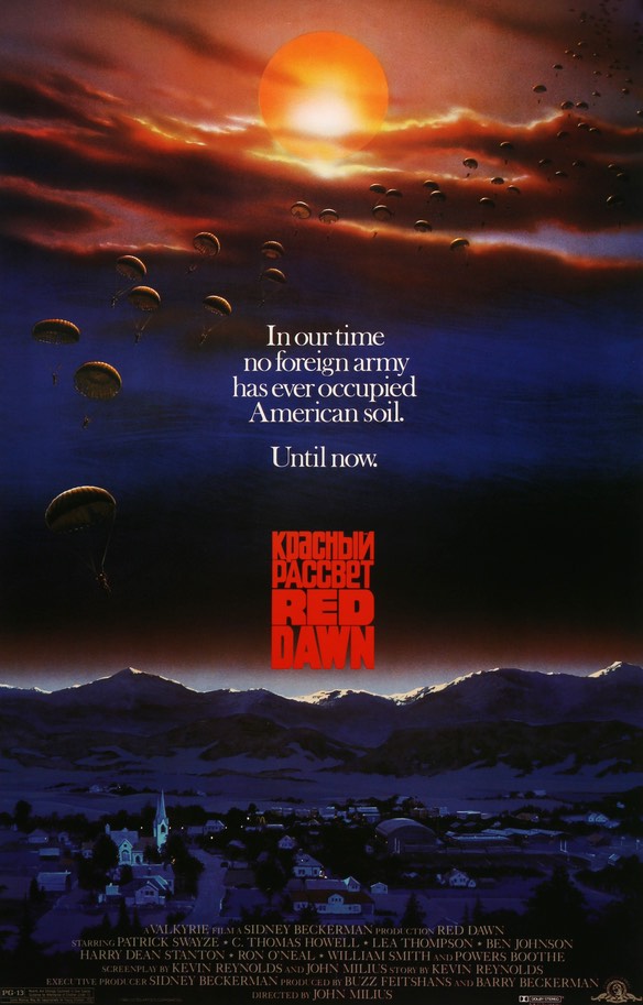 Red Dawn (1984) original movie poster for sale at Original Film Art - Vintage Movie Posters