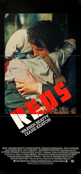 Reds (1981) Original Australian Daybill Poster Original Film Art - Vintage Movie
