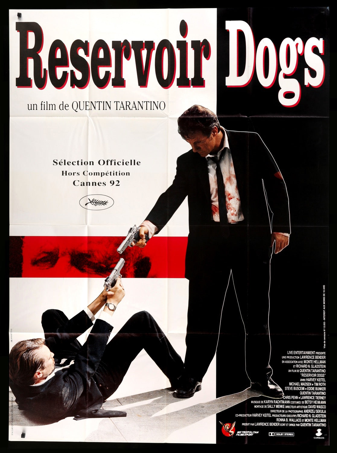 Reservoir Dogs (1992) original movie poster for sale at Original Film Art - Vintage Movie Posters
