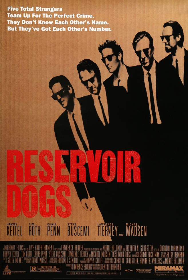 Reservoir Dogs (1992) Original One-Sheet Movie Poster - Original