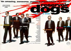 レザボアドッグス 映画ポスター UK版 クアッド 1992年公開 ROLLED reservoir_dogs_1992_quad_origi