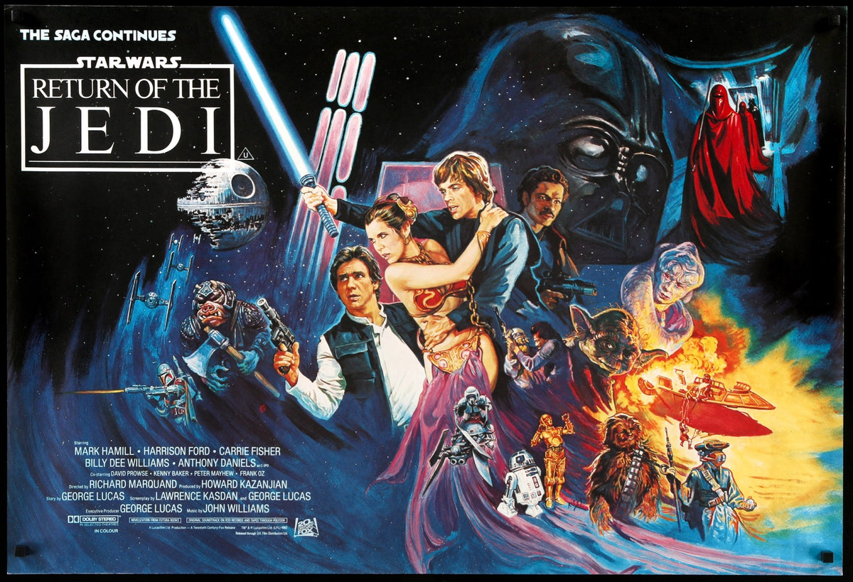 Return of the Jedi (1983) original movie poster for sale at Original Film Art - Vintage Movie Posters