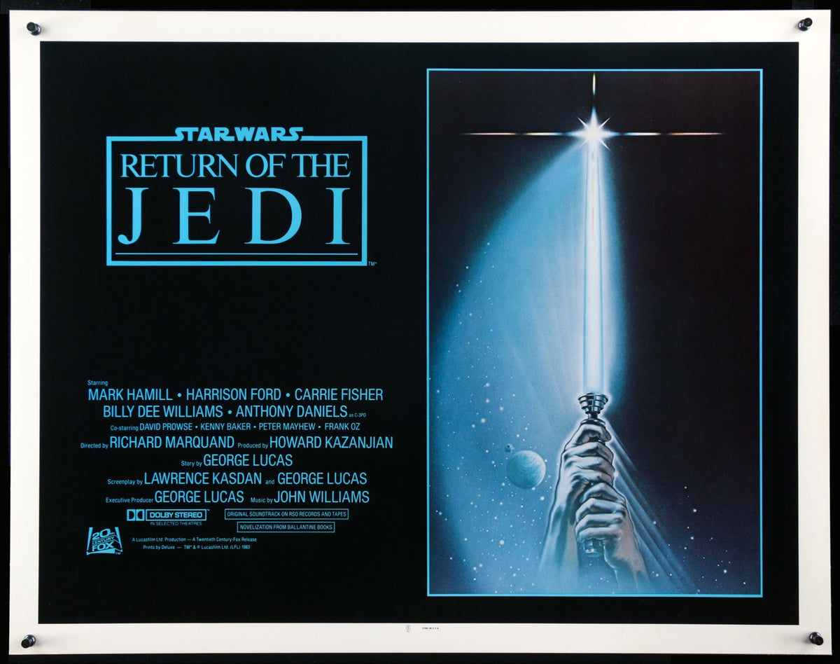Return of the Jedi (1983) original movie poster for sale at Original Film Art