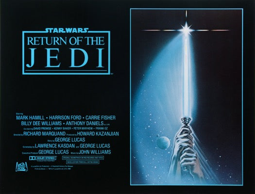 Return of the Jedi (1983) original movie poster for sale at Original Film Art - Vintage Movie Posters