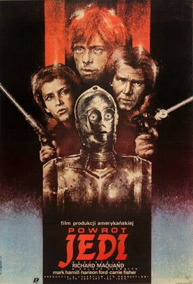 Return of the Jedi (1983) Original Polish Movie Poster - Original