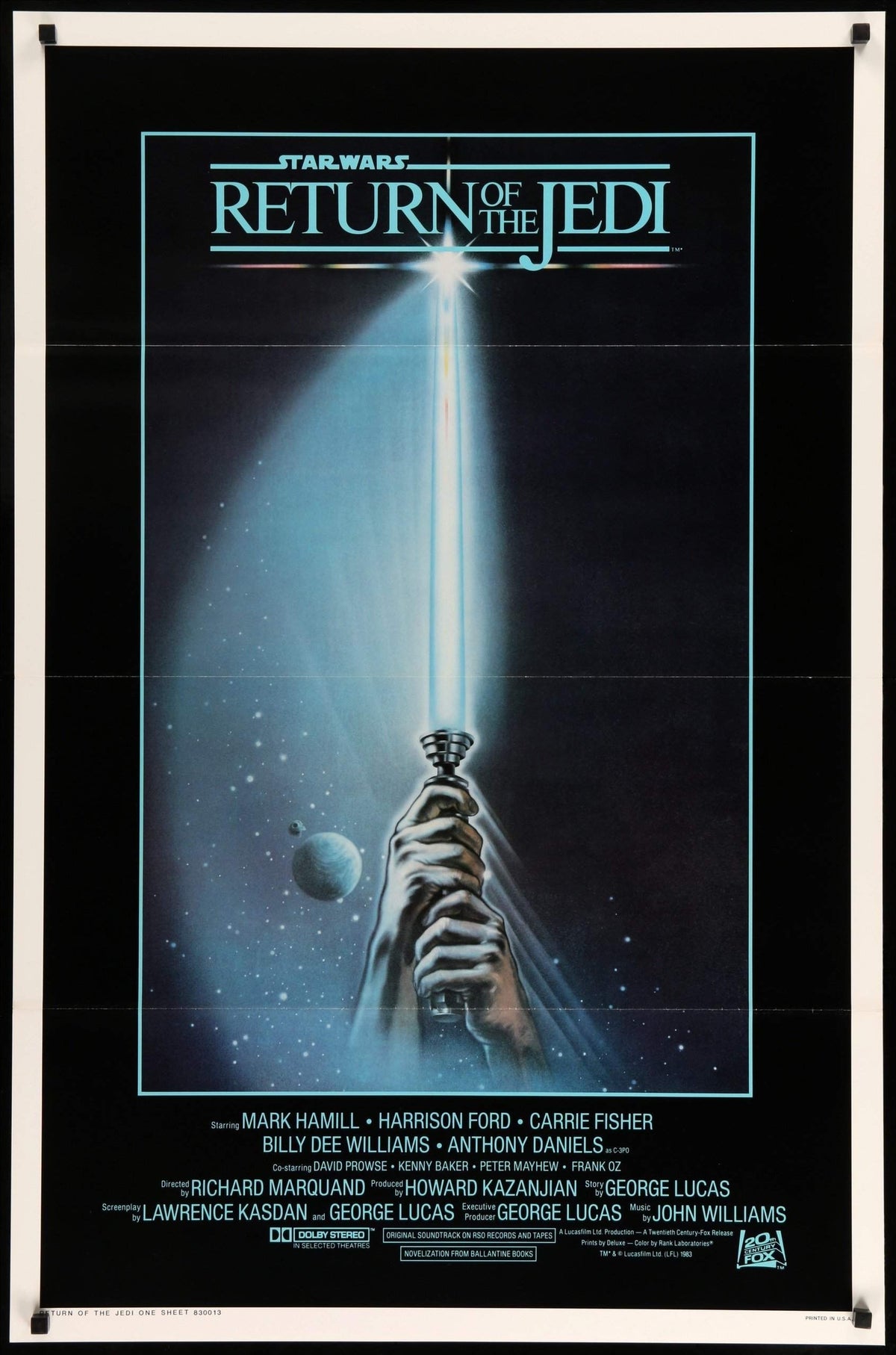 Return of the Jedi (1983) original movie poster for sale at Original Film Art