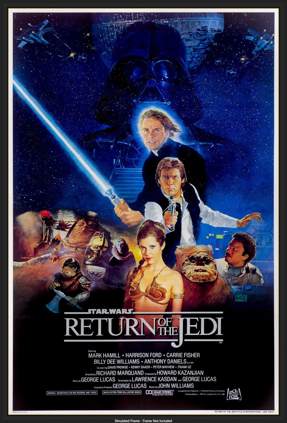 Return of the Jedi (1983) original movie poster for sale at Original Film Art - Vintage Movie Posters