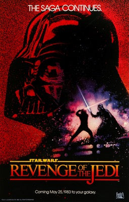 Star Wars Hong Kong Film Poster Print