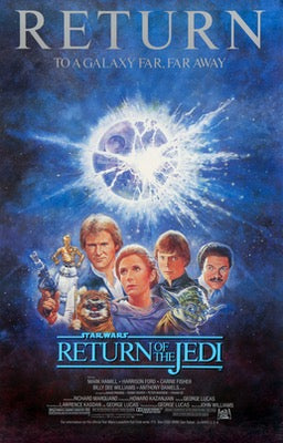 Return of the Jedi (1983) original movie poster for sale at Original Film Art - Vintage Movie Posters