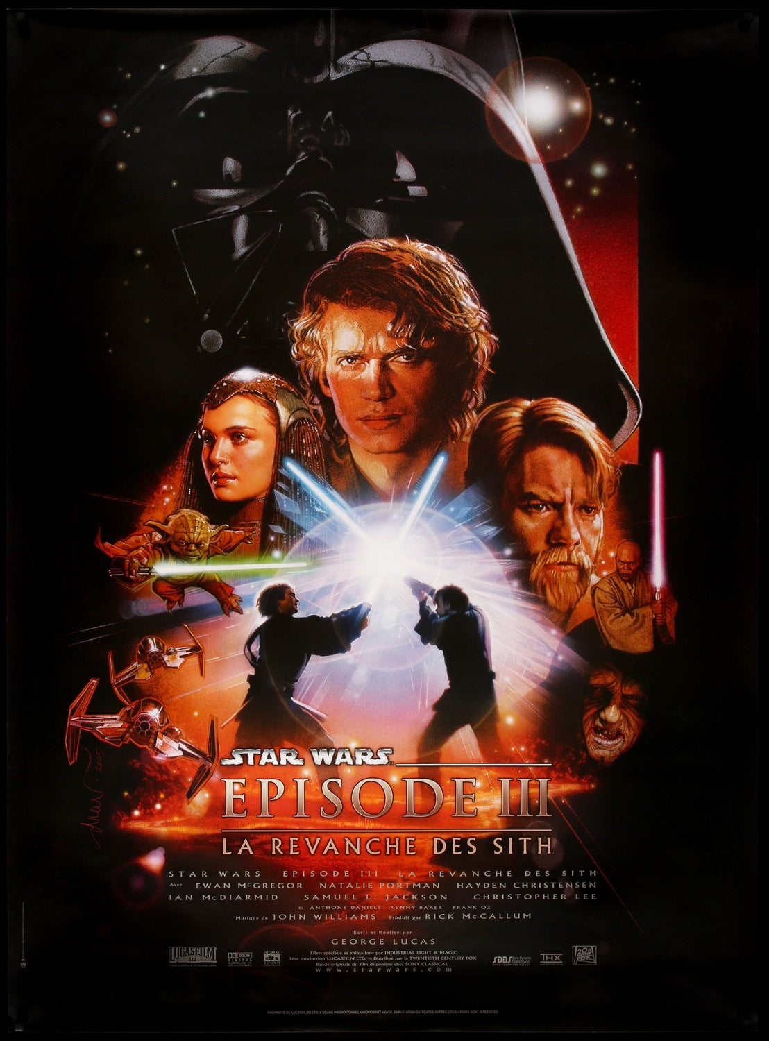 Star Wars: Episode III - Revenge of the Sith (2005) original movie poster for sale at Original Film Art