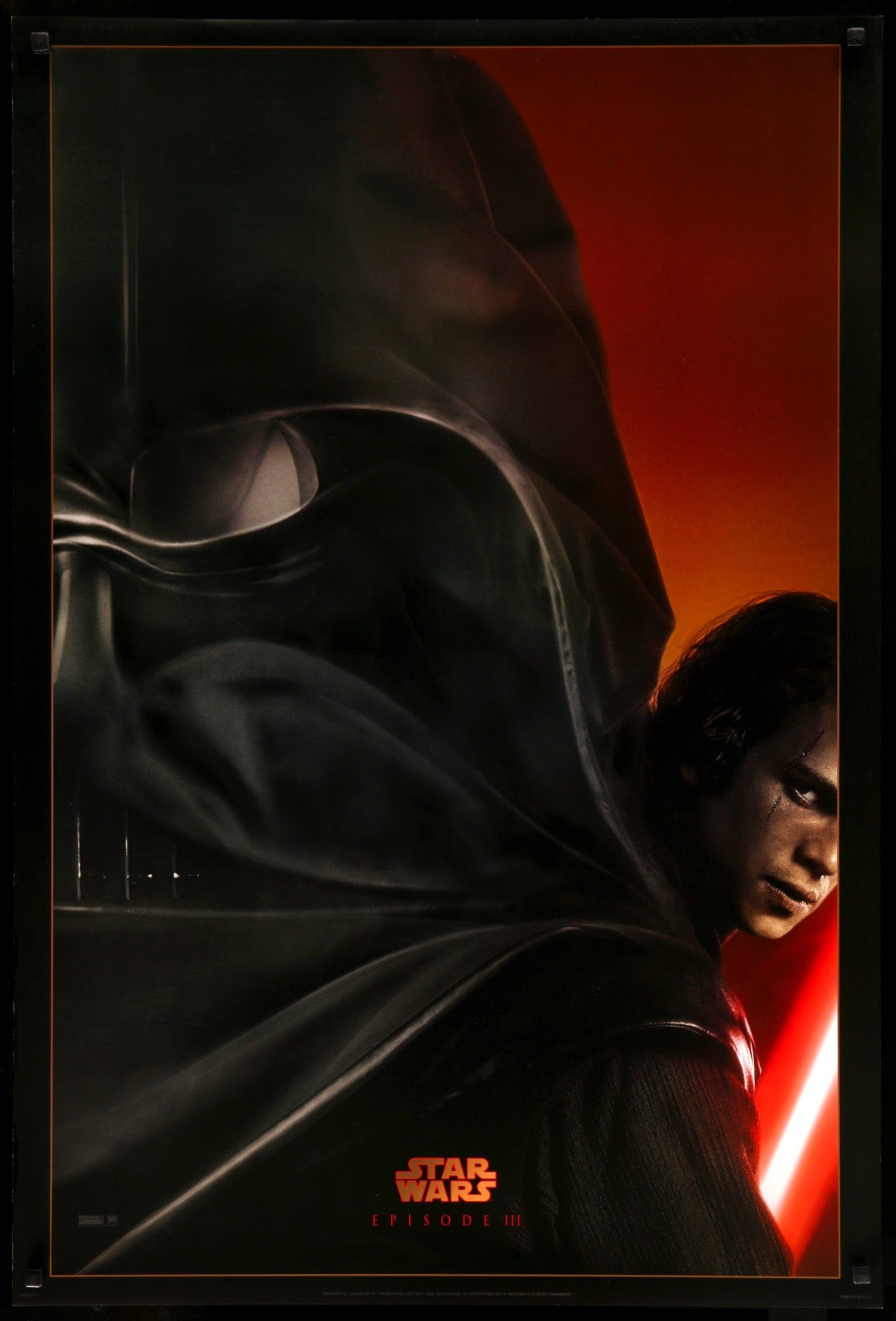 Star Wars Episode 3 Revenge of the Sith (2005) OneSheet Movie Poster