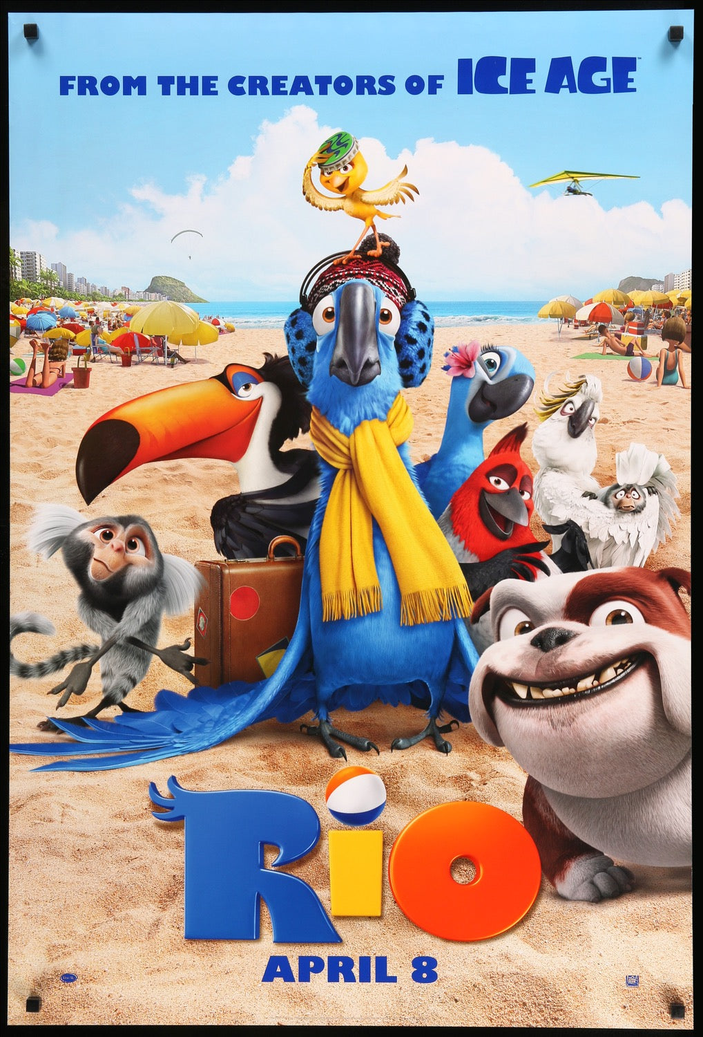 Rio (2011) original movie poster for sale at Original Film Art - Vintage Movie Posters