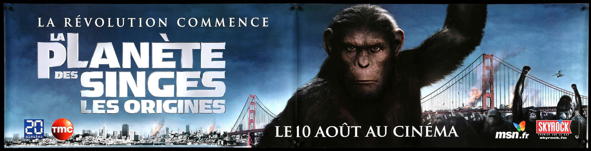 Rise of the Planet of the Apes (2011) original movie poster for sale at Original Film Art