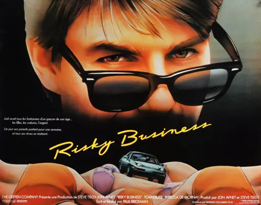 Risky Business (1983) original movie poster for sale at Original Film Art - Vintage Movie Posters