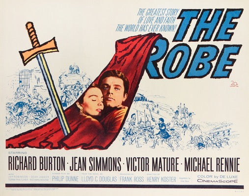 Robe (1953) original movie poster for sale at Original Film Art