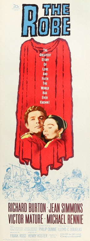 Robe (1953) original movie poster for sale at Original Film Art - Vintage Movie Posters