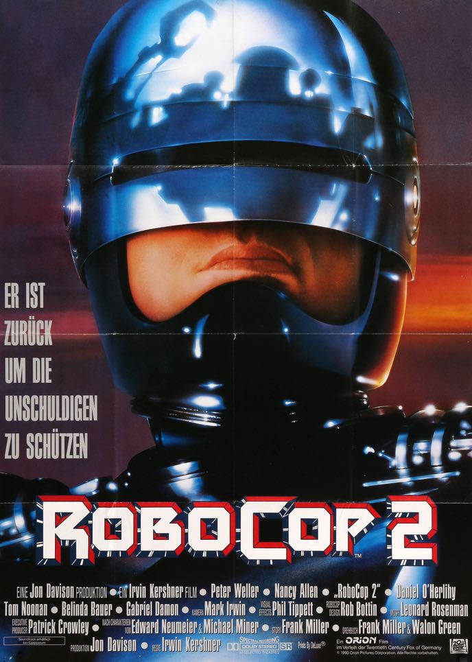 Robocop 2 (1990) original movie poster for sale at Original Film Art - Vintage Movie Posters