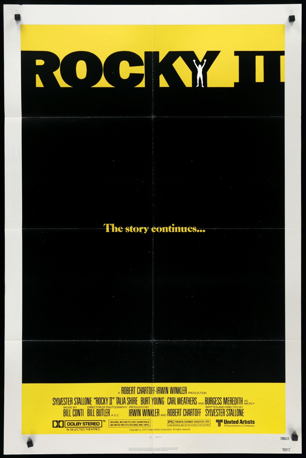 Rocky II (1979) original movie poster for sale at Original Film Art