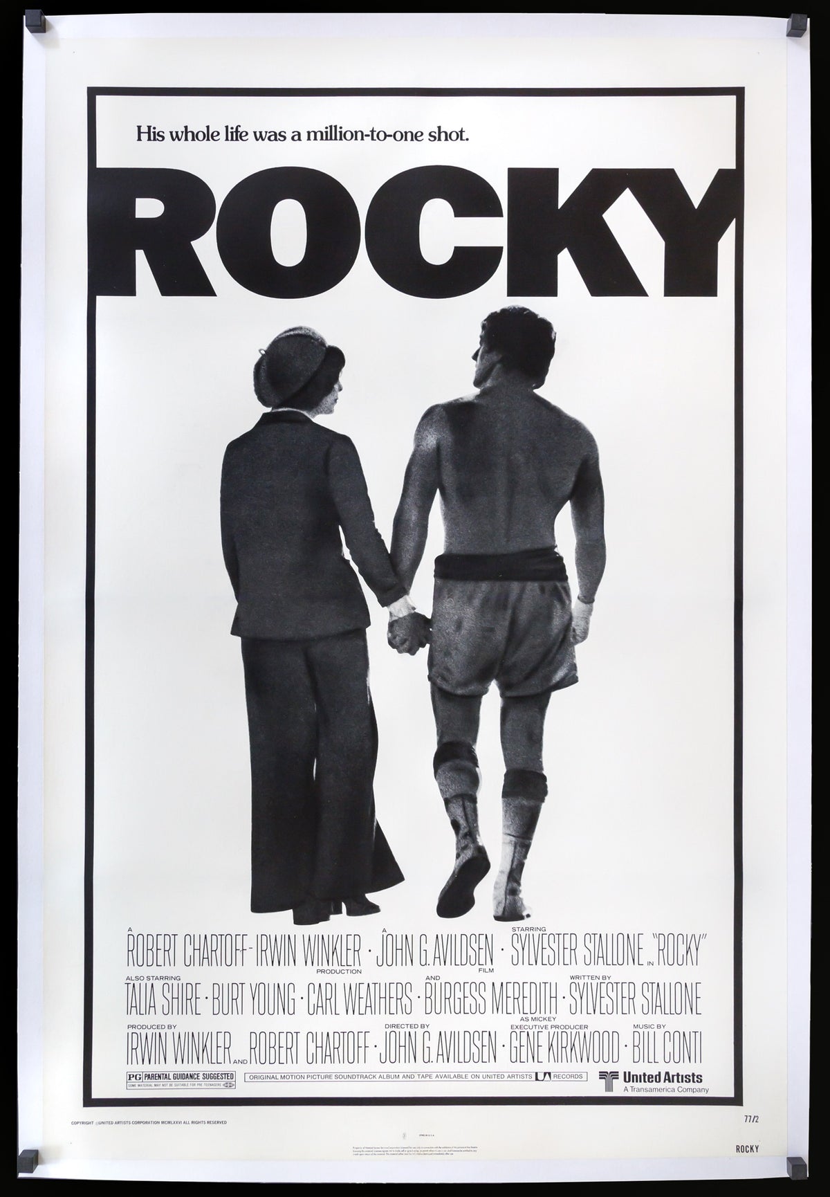 Rocky (1976) original movie poster for sale at Original Film Art