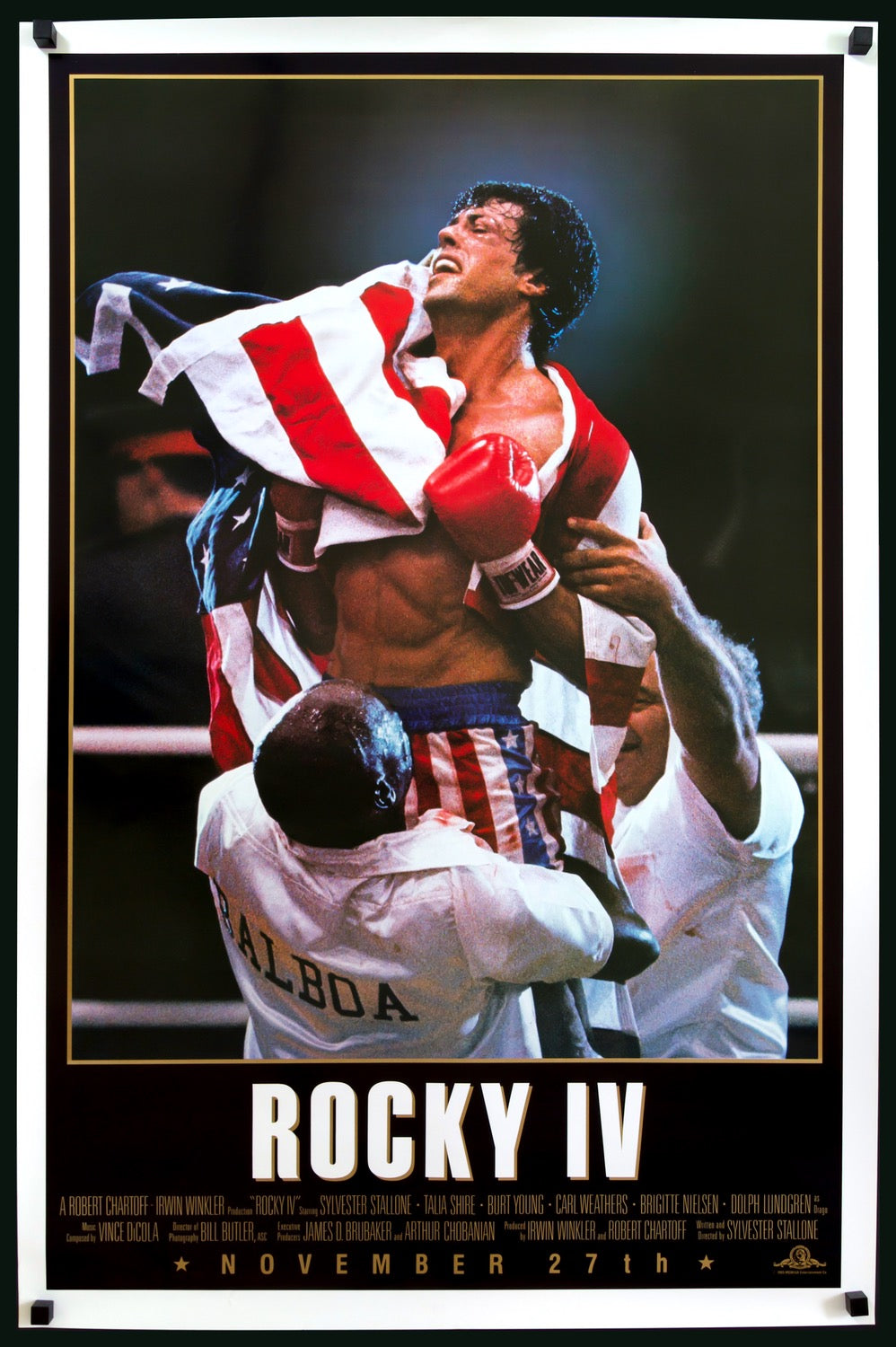 Rocky IV (1985) original movie poster for sale at Original Film Art