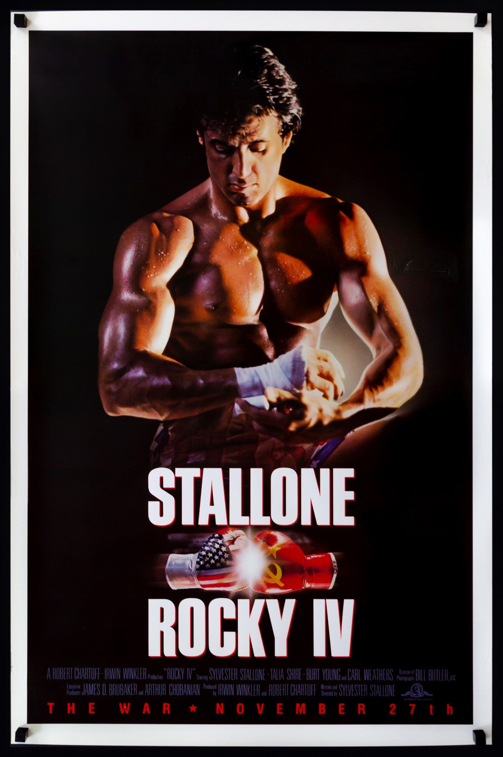 Rocky IV (1985) original movie poster for sale at Original Film Art