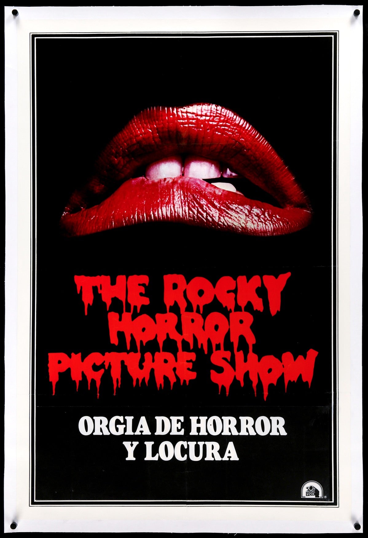 The Rocky Horror Picture Show 1975 Original One Sheet Movie