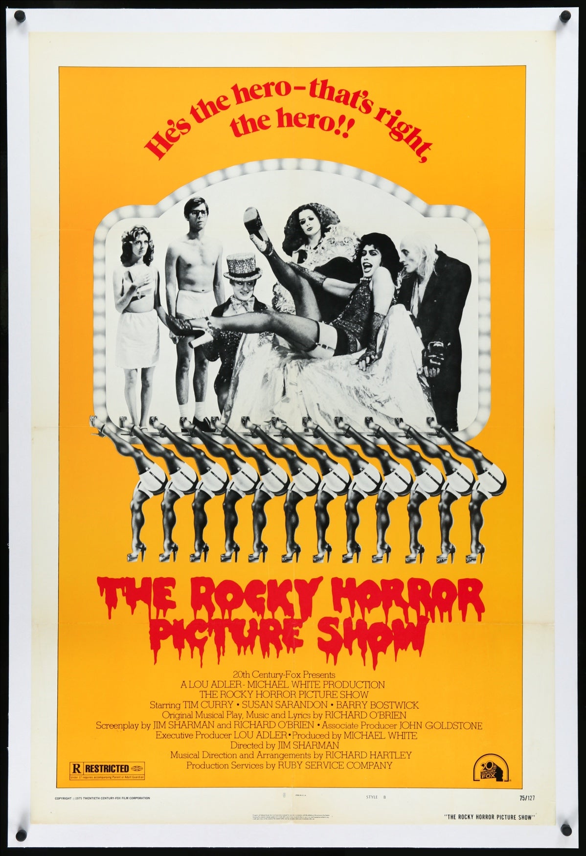 Rocky Horror Picture Show (1975) original movie poster for sale at Original Film Art