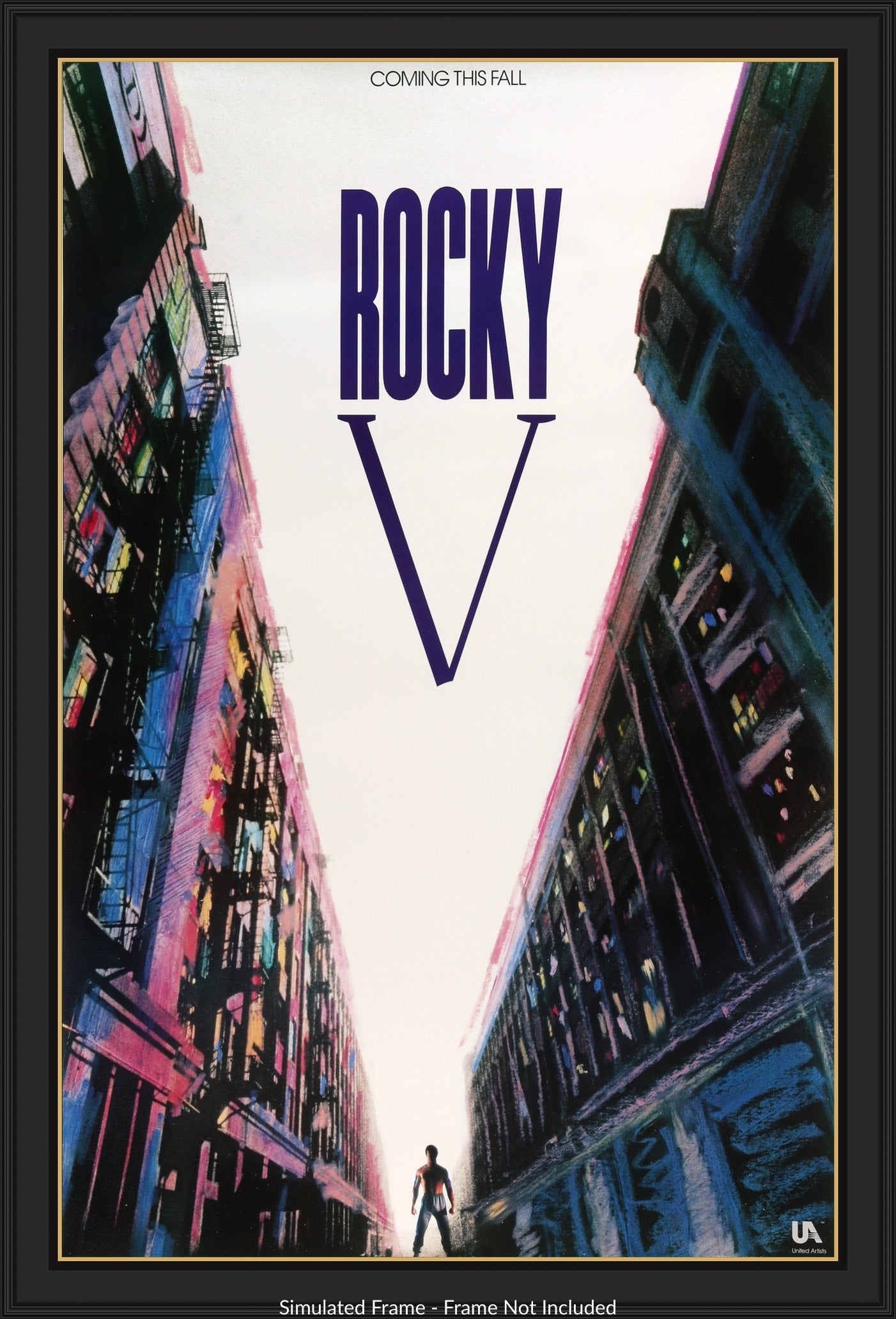 Rocky V (1990) original movie poster for sale at Original Film Art - Vintage Movie Posters