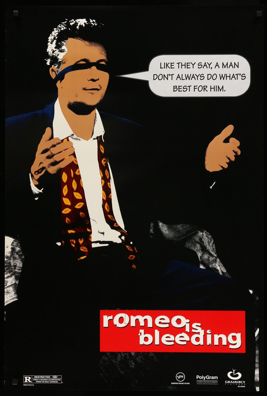 Romeo Is Bleeding (1994) original movie poster for sale at Original Film Art
