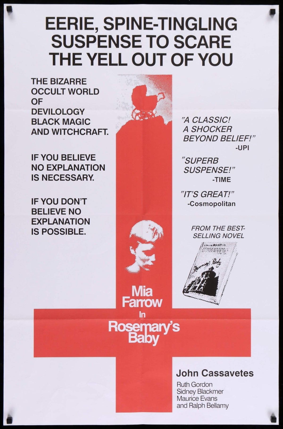 Rosemary&#39;s Baby (1968) original movie poster for sale at Original Film Art - Vintage Movie Posters