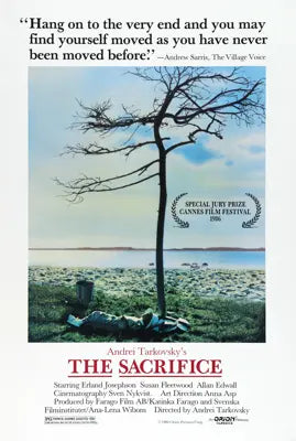Sacrifice (1986) original movie poster for sale at Original Film Art - Vintage Movie Posters