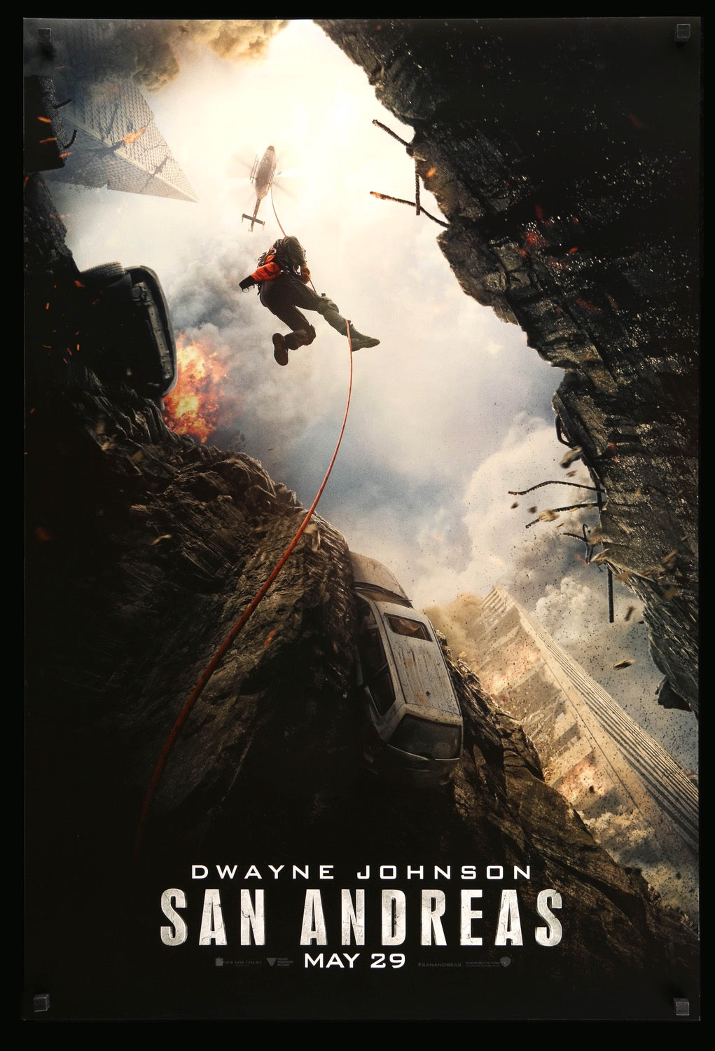 San Andreas (2015) original movie poster for sale at Original Film Art