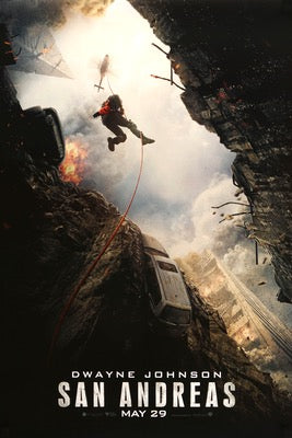 San Andreas (2015) original movie poster for sale at Original Film Art - Vintage Movie Posters