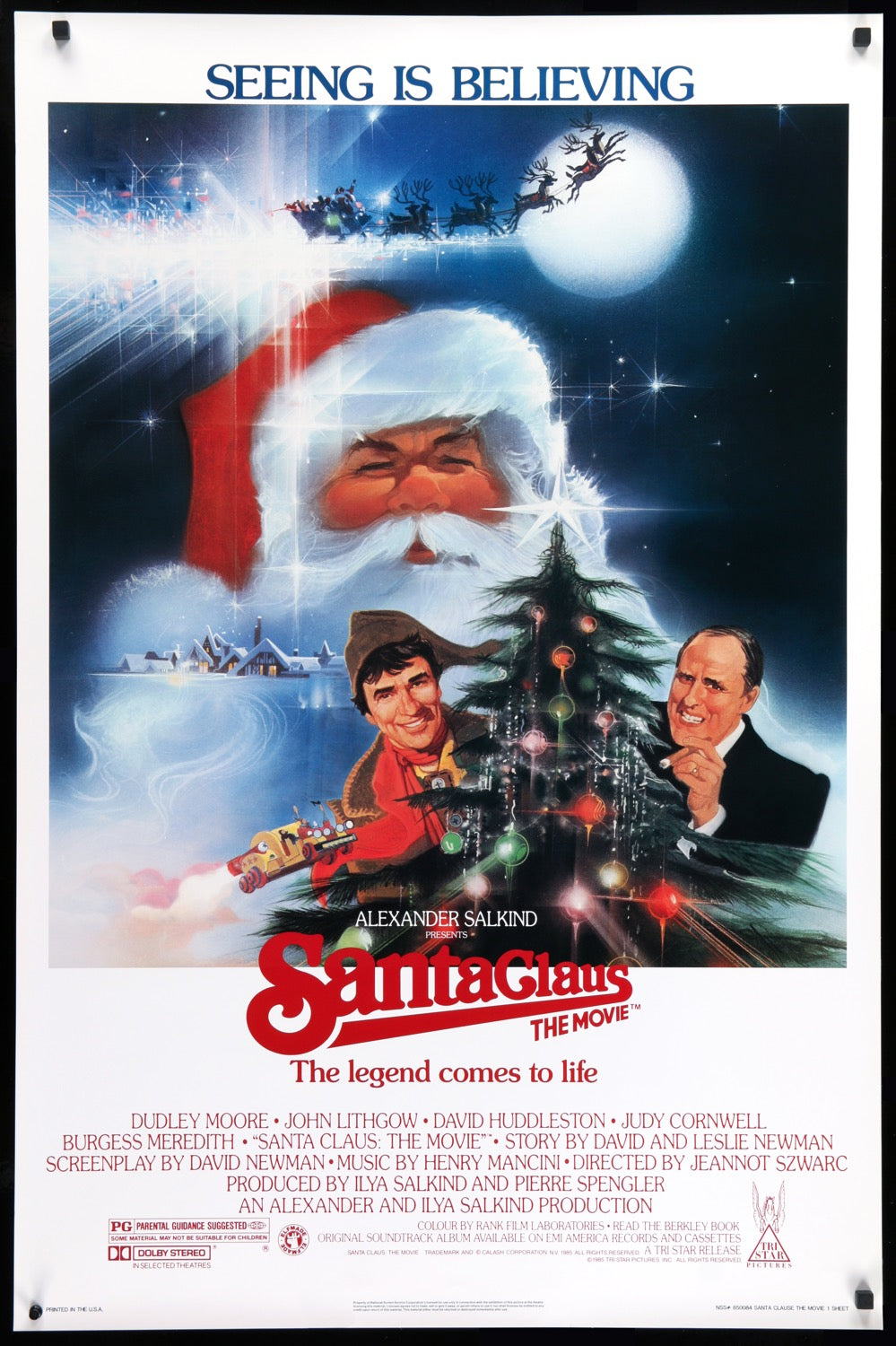 Santa Claus: The Movie (1985) original movie poster for sale at Original Film Art - Vintage Movie Posters