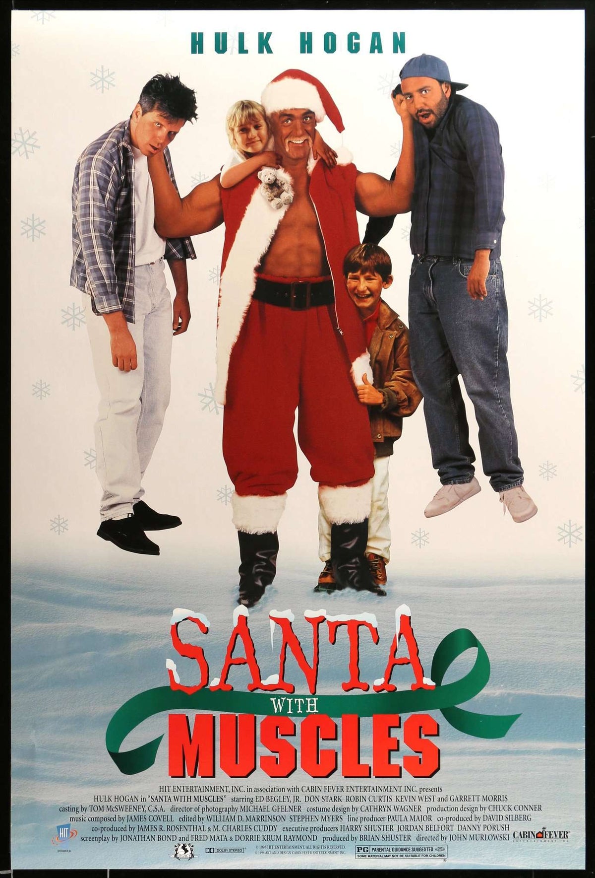 Santa with Muscles (1996) original movie poster for sale at Original Film Art