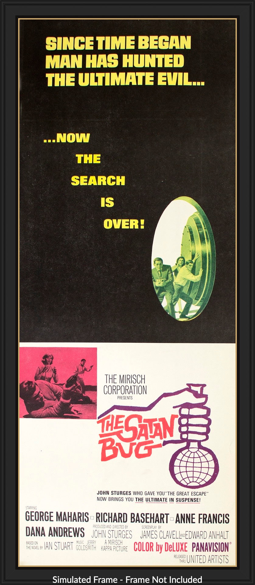 Satan Bug (1965) original movie poster for sale at Original Film Art - Vintage Movie Posters
