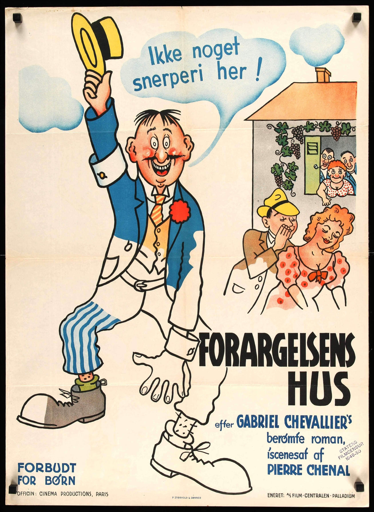 Scandals of Clochemerle (1947) original movie poster for sale at Original Film Art
