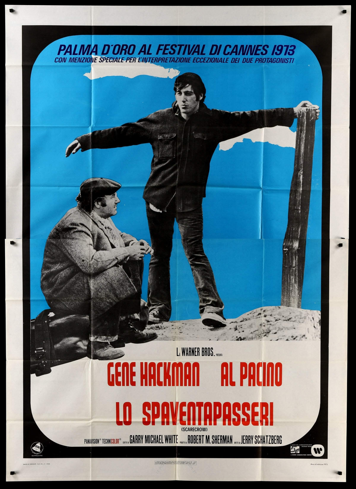 Scarecrow (1973) original movie poster for sale at Original Film Art - Vintage Movie Posters
