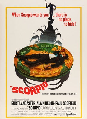 Scorpio (1973) original movie poster for sale at Original Film Art