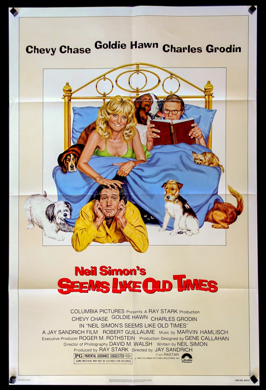 Seems Like Old Times (1980) Original One-Sheet Movie Poster