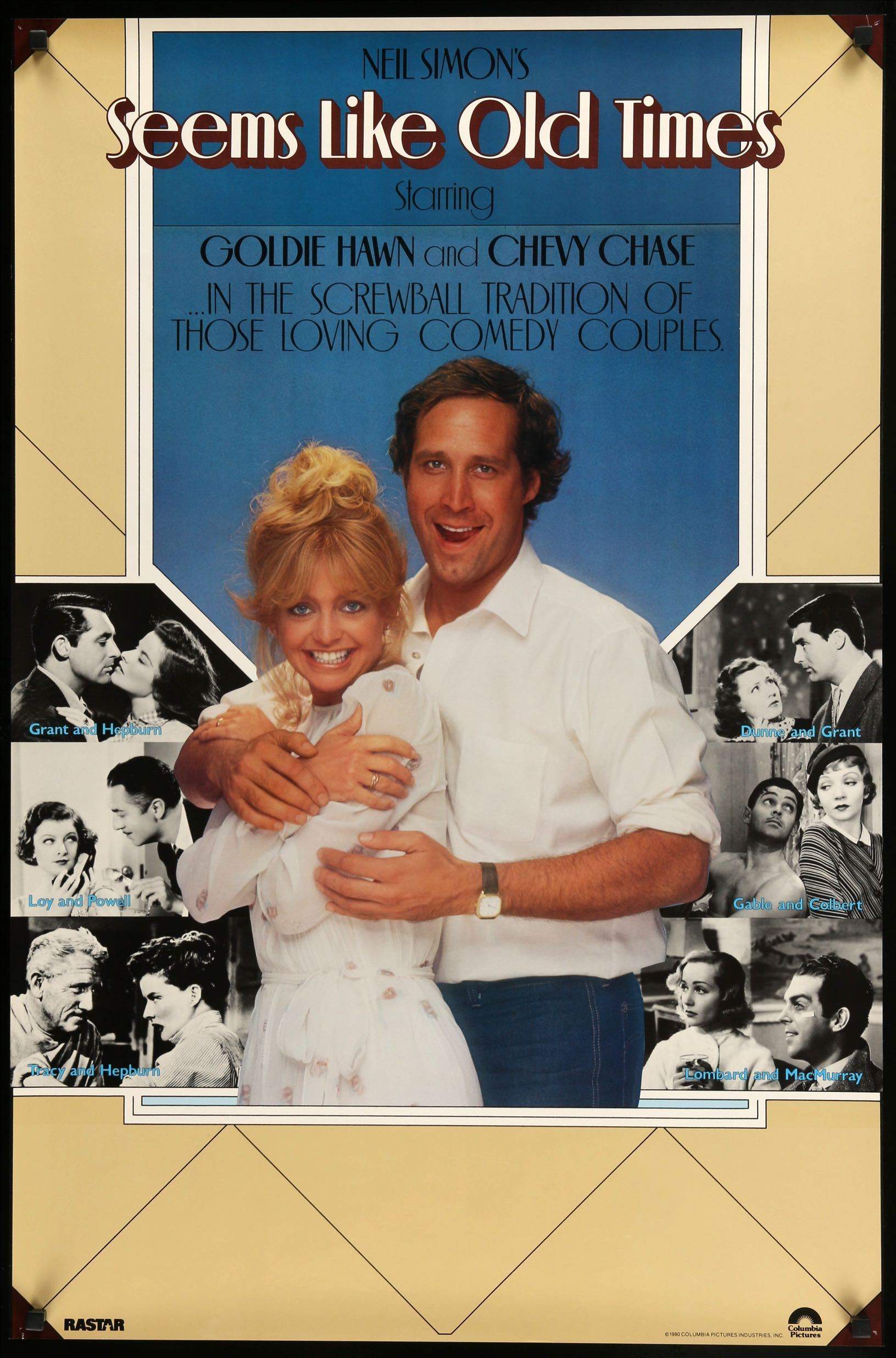 Seems Like Old Times (1980) Original One-Sheet Movie Poster